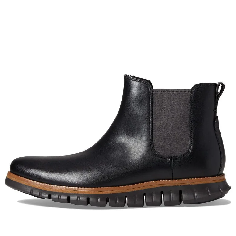 Cole Haan Zerogrand Chelsea WP Black/Dark Pavement Waterproof 10.5 D (M)